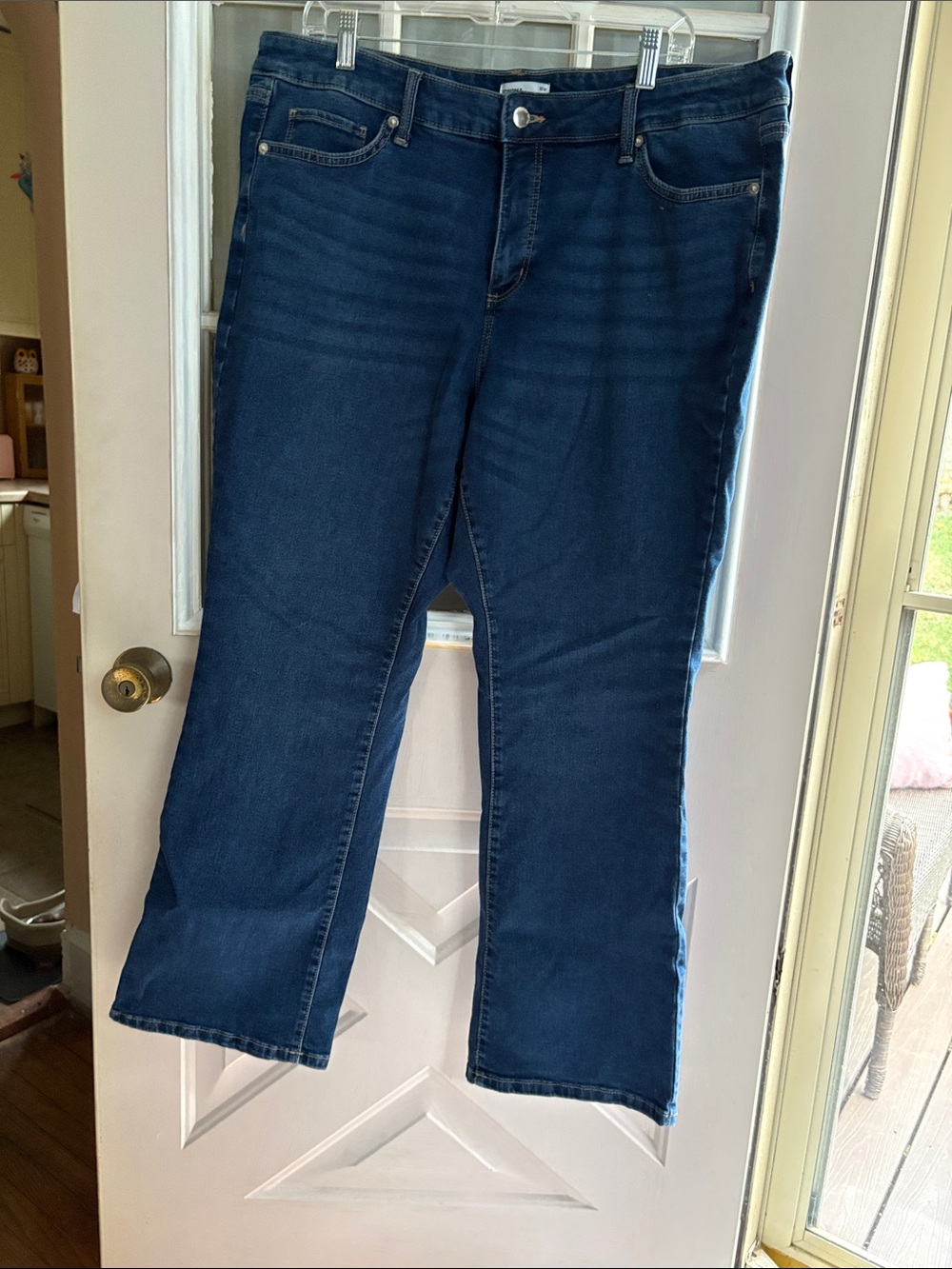 Sonoma Women's Dark Blue Stretch Bootcut Jeans